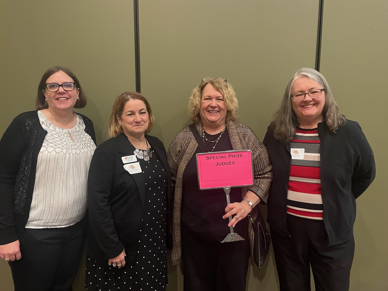 four women posing for National History Day